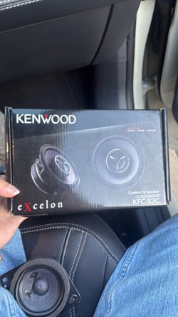 Kenwood Car speakers