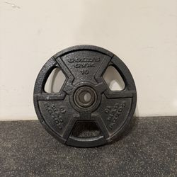 Golds Gym Plate