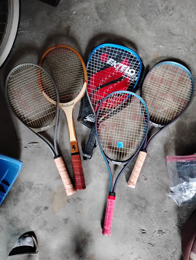 Wilson & Assorted Tennis Racket Liquidation Sale - Your Choice 