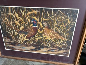 Hand painted photo