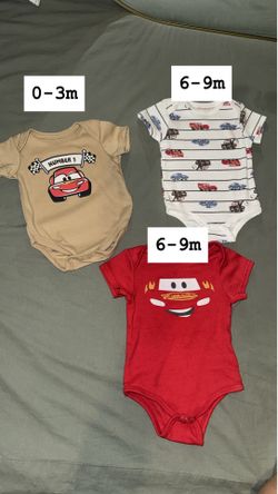 Lightning McQueen onesies