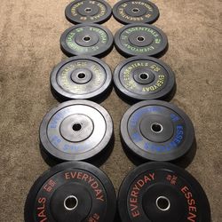 Full Bumper Plates Set