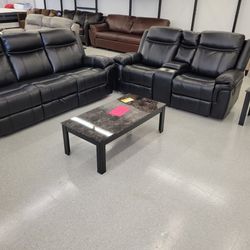 Reclining Sofa,Loveseat, And Tables 