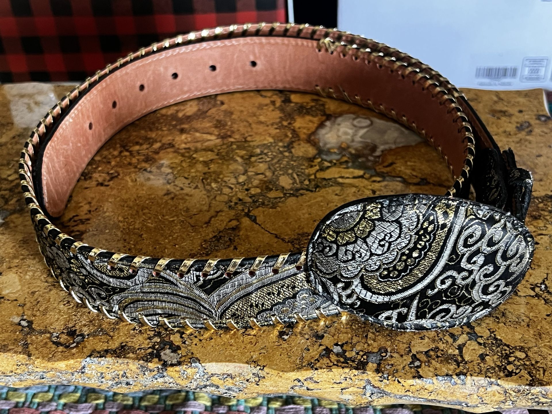 Western Leather Belt