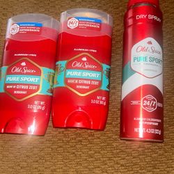 Old Spice.  deodorant 5each 