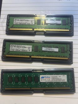 Lot of 3 4GB Computer RAM 