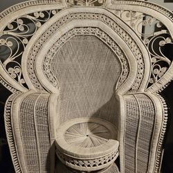One Of A Kind Wicker Chair