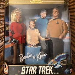 Barbie & Ken Star Trek Dolls
