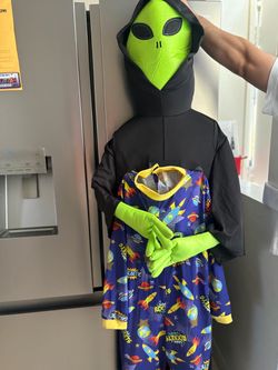 Alien inflatable costume