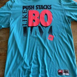 BO Jackson Nike Throw Back T Shirt Large