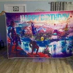 Fortnite Birthday Panel 
