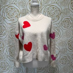 Zadig & Voltaire Markus Heart Cashmere Sweater