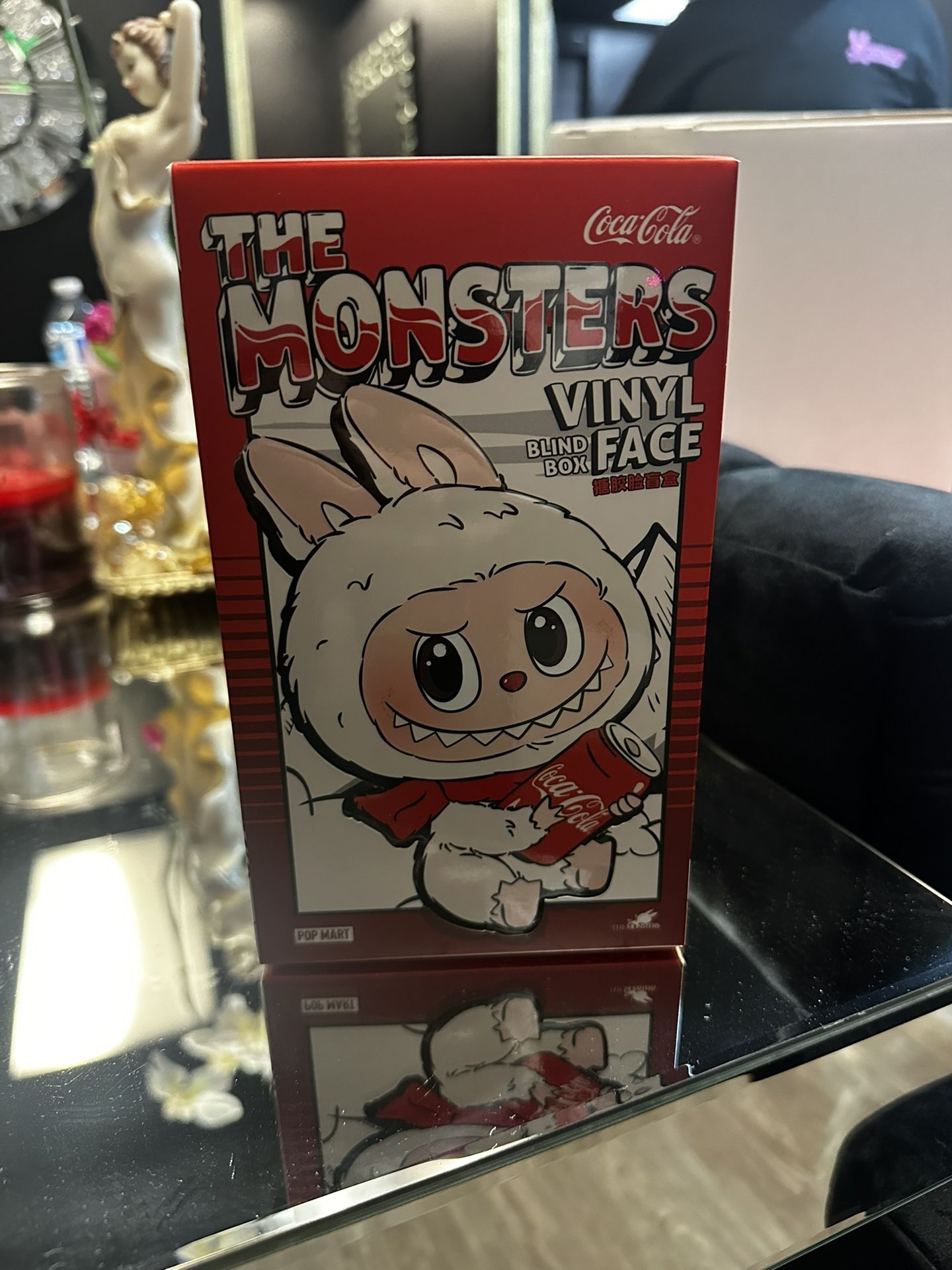 Authentic POPMART The Monsters Labubu Coca-Cola Plush 1 Blind Box Figure toy !