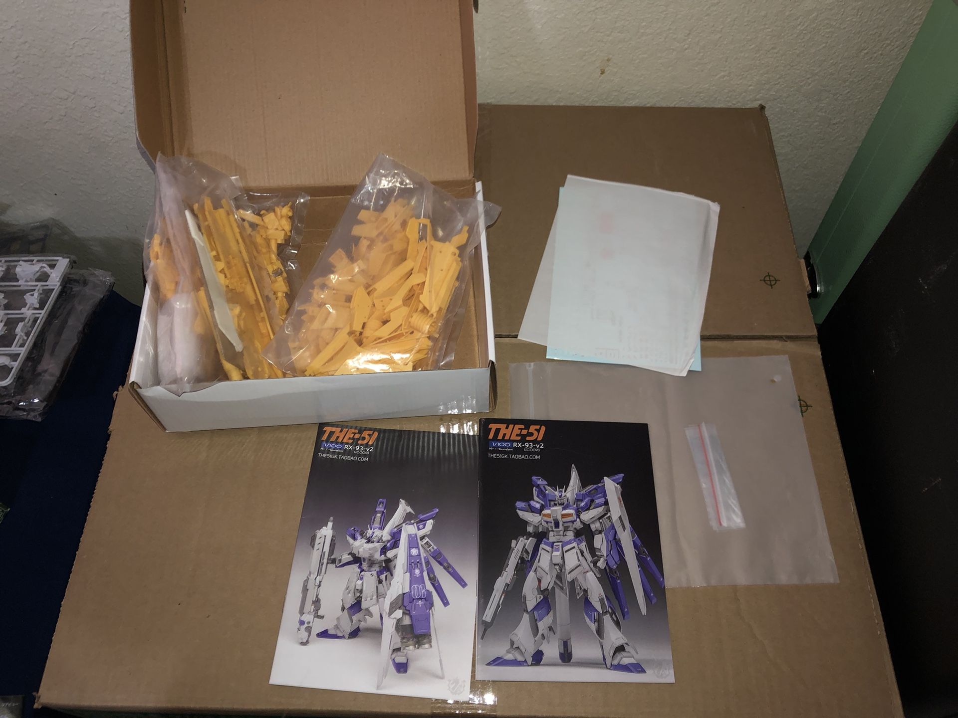 The51 Mg 1/100 Hi Nu Gundam Hws Resin Conversion Kit