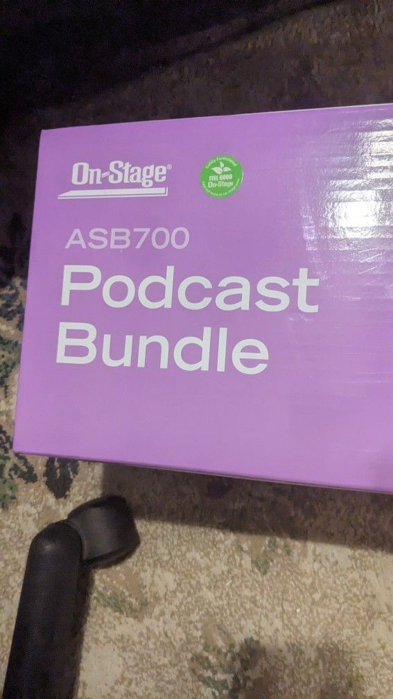 On-Stage ASB700 Podcast Bundle