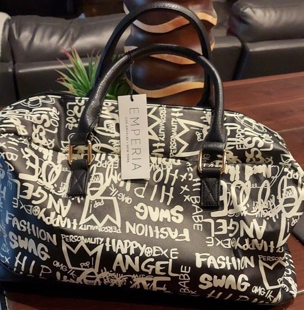 Large Graffiti Duffle Bag