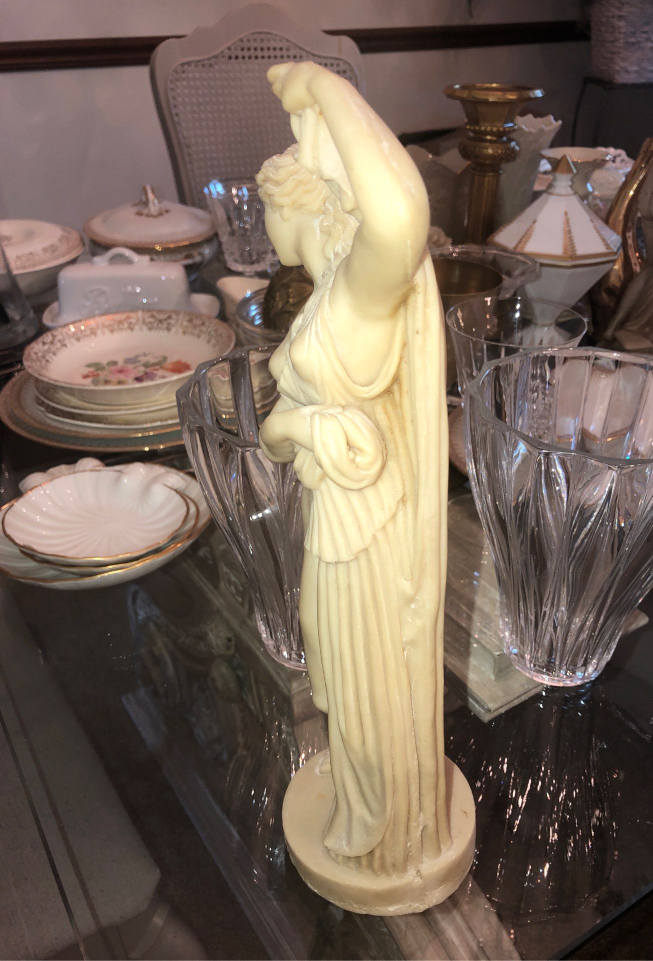 L.T.P.A.T. Feels Porcelain Sculpture of Aphrodite, engraved A. Rodin, Olympian, Greek, Roman, Gods, Turkish