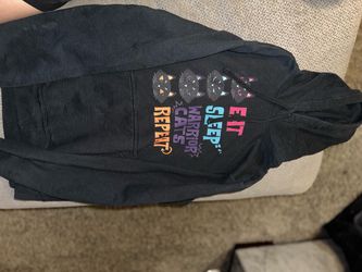 Warrior Cats Graphic Zip-Up Hoodie