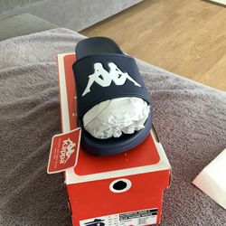 KAPPA AUTHENTIC ADAM 2 SLIDES mens sandals slip ons size 10.5 new with tags and box color blue