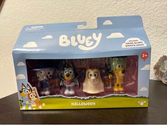 Bluey Halloween figures
