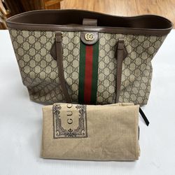 Gucci Ophidia Purse, With Dust Bag, In Good Condition, Entrupy Verified 