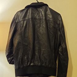 Zara Man Leather Jacket