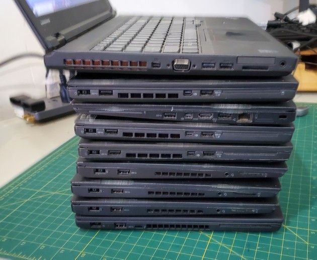 LENOVO THINKPAD SURPLUS LAPTOP LOT. READ! for Sale in Upper Gwynedd, PA ...