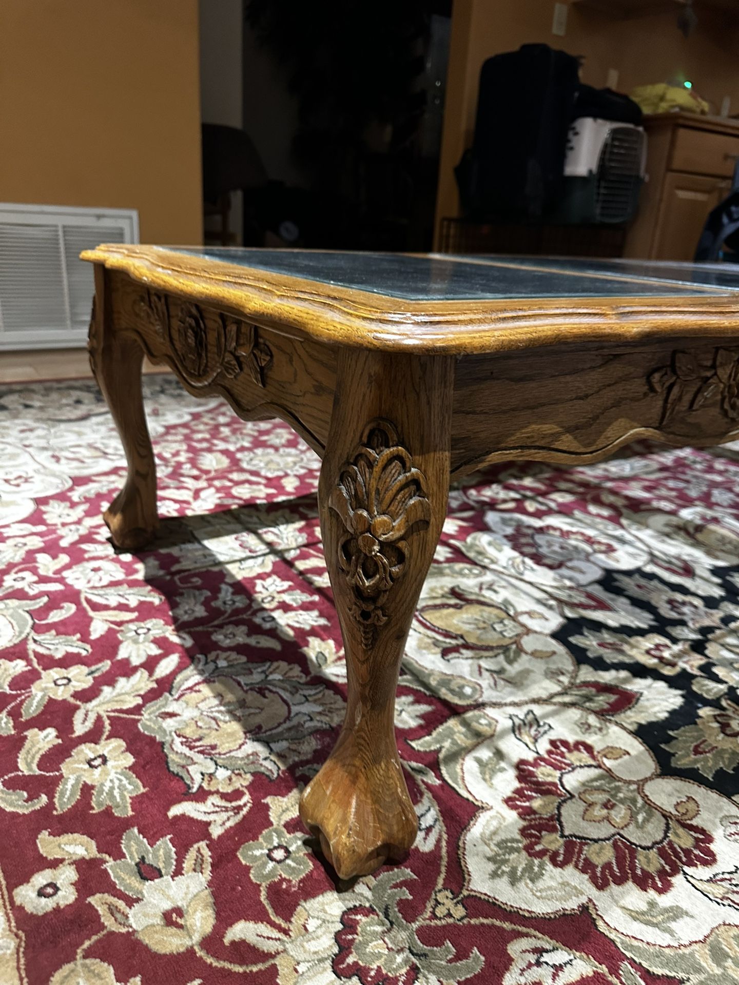 Coffee Table With Glass Top