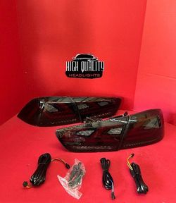 Mitsubishi Lancer EOV X 2008. 2020 tail lights.