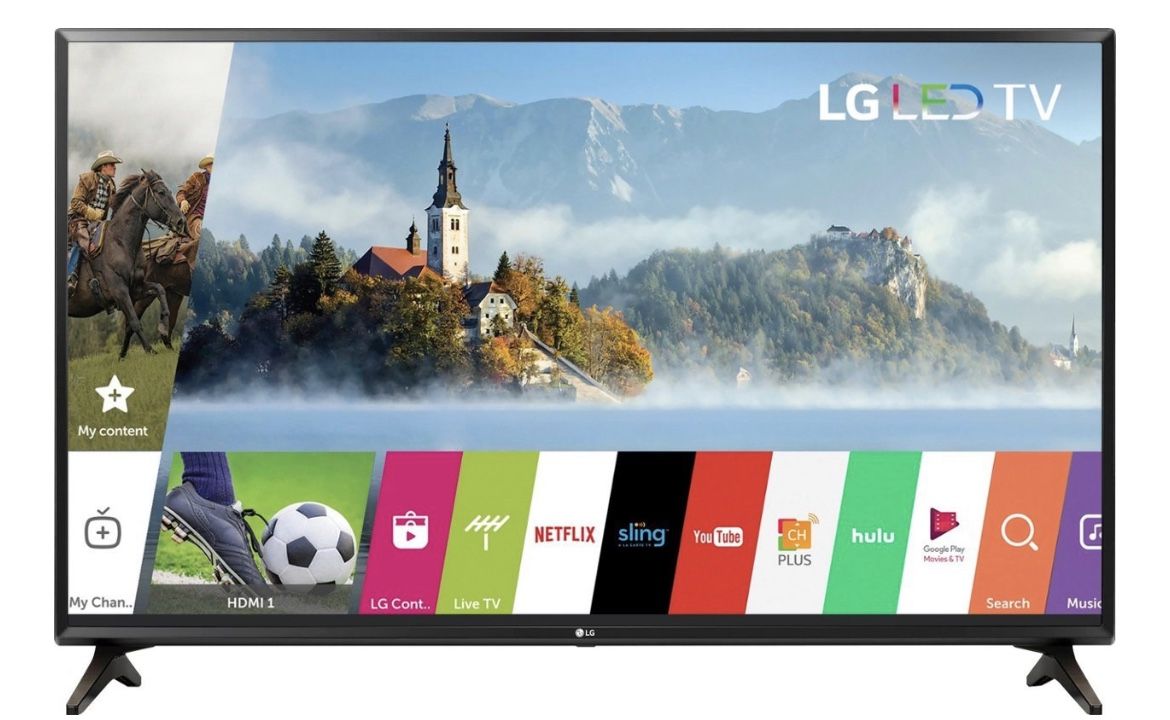 Flat Screen 49” Smart TV