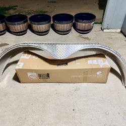 Diamond Plate Trailer fender 