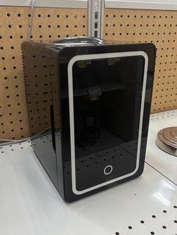 Black Mini Personal Refrigerator
