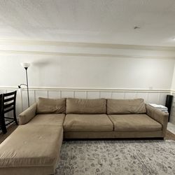 Large Two-Piece Sectional Sofa