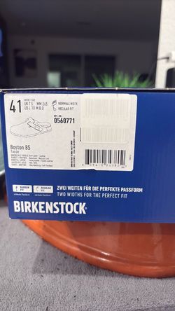 Birkenstock Boston BS Taupe Size 41