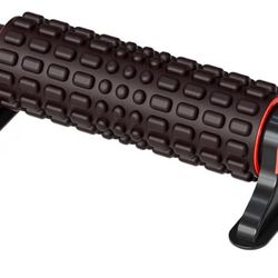 XL IT Band Firm Foam Roller with Resistance Holder