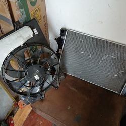 Kia Soul Radiator And Cooling Fan 