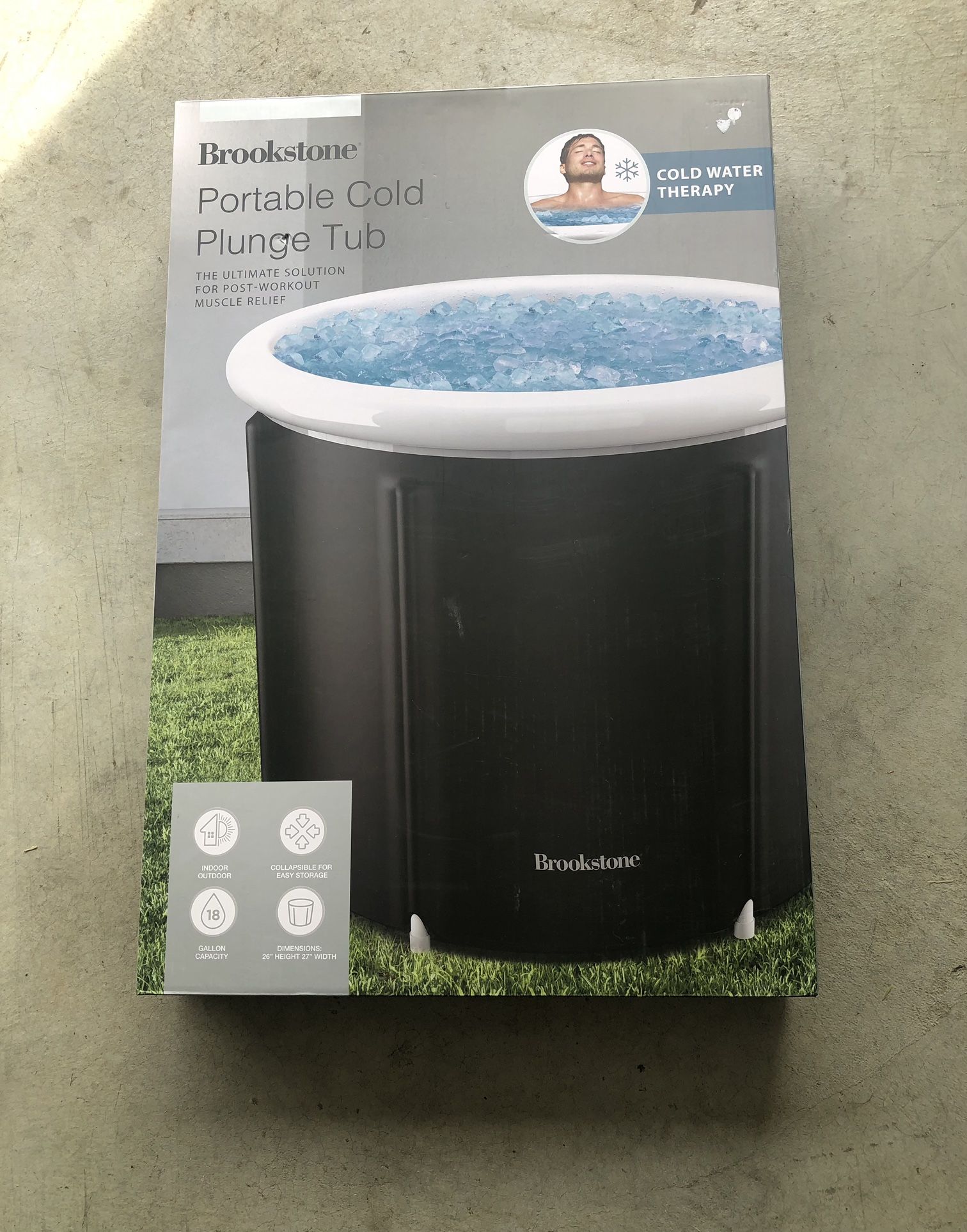 Portable Cold Plunge Tub