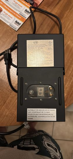 Hampton bay low voltage garden light transformer