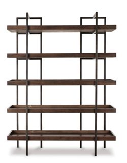 Starmore 76" Bookcase with 5 Shelves