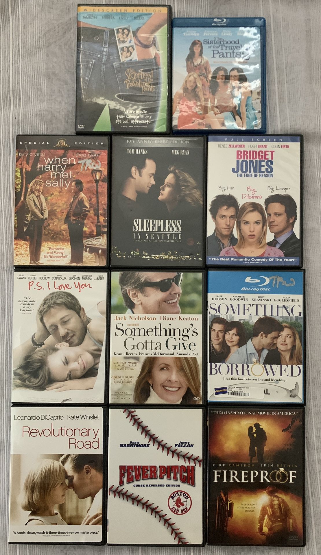 Romance Blu Ray DVD Movies