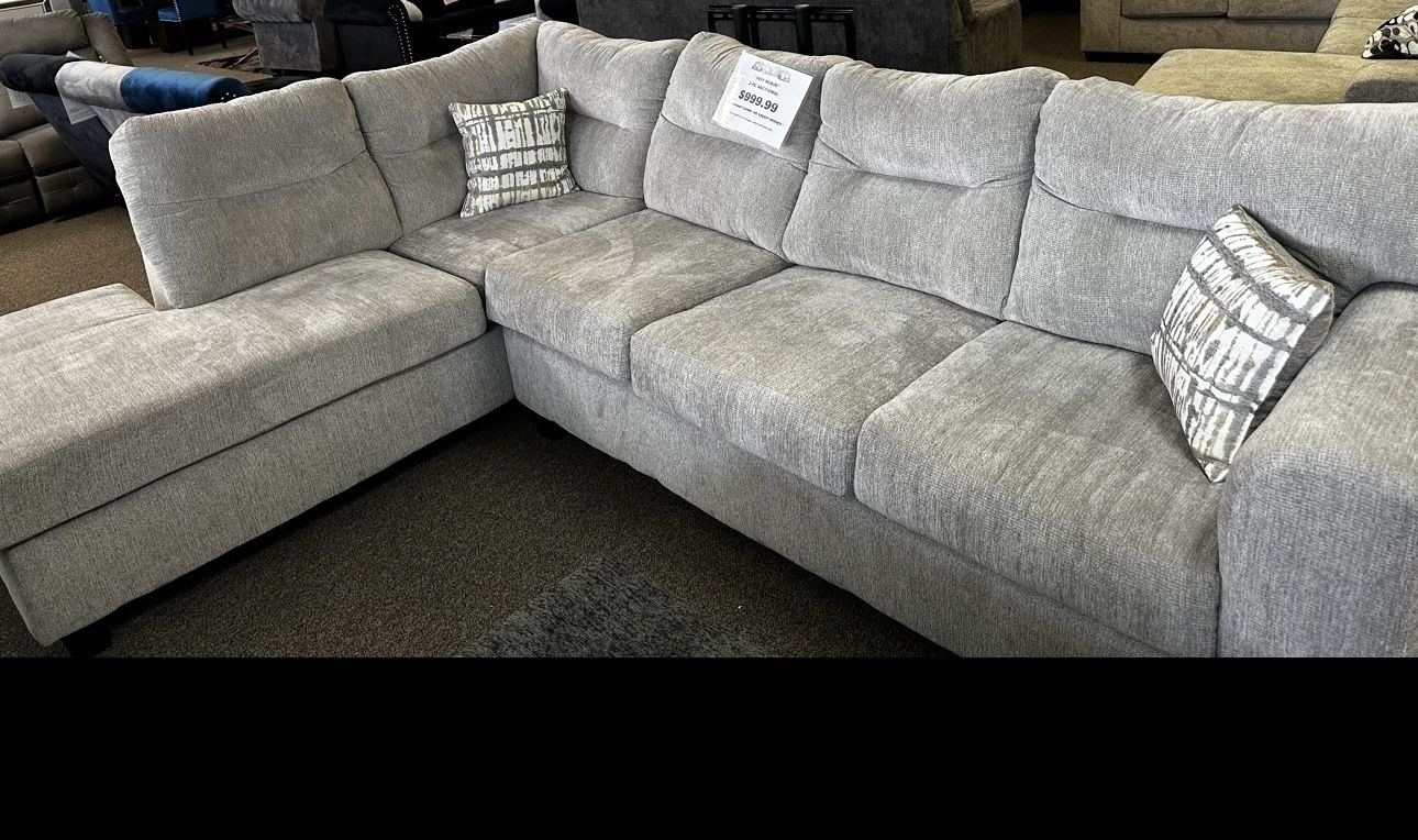 Large Grey Sectional