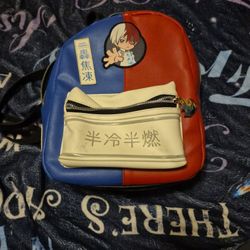 Shoto Todoroki Backpack Purse