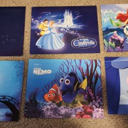 Disney Movie Club Lithograph Collection – 21 Lithographs with Portfolios 
