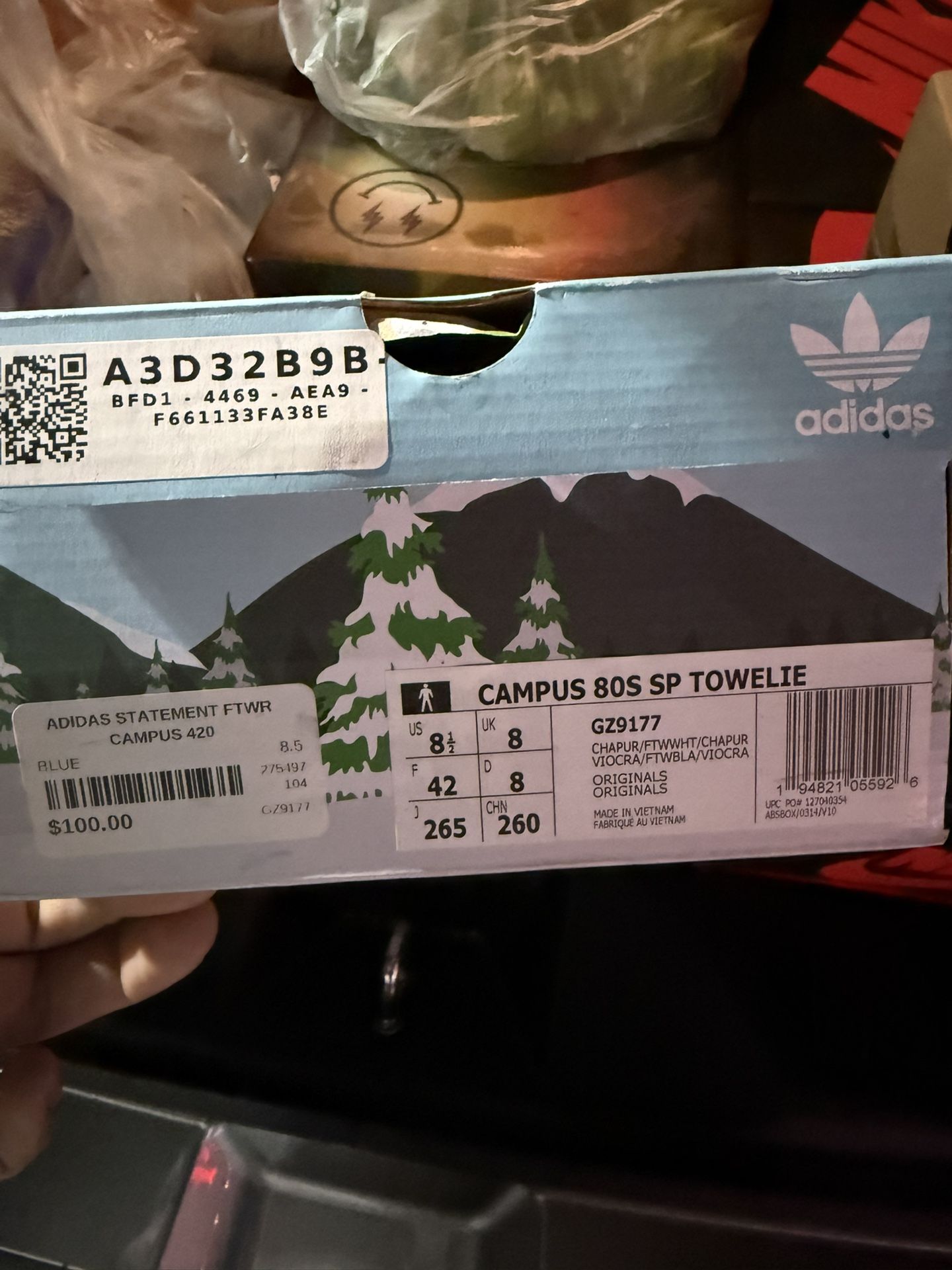 South Park X Adidas Campus 80 “Towelie”