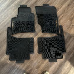 Genuine Volkswagen Touareg All Weather  Floor Mats