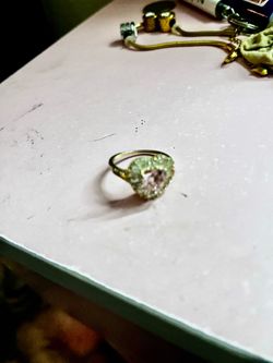 Gold plated ring