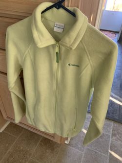 Ladies Columbia Fleece Jacket/ size Small In excellent Condition 