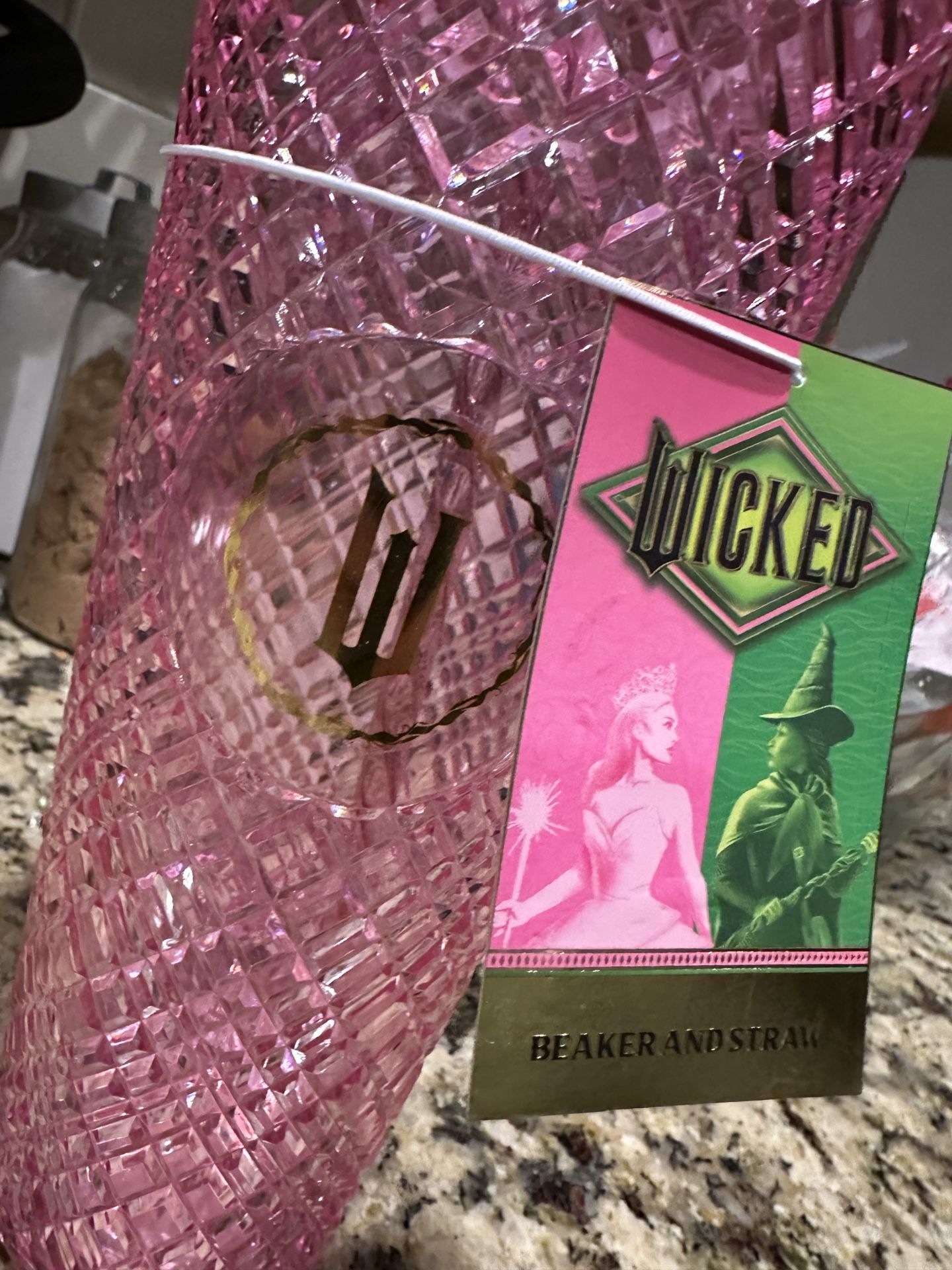 Pink Wicked Glinda (Starbucks Style) Tumbler Cup | Elphaba, The Wizard of Oz