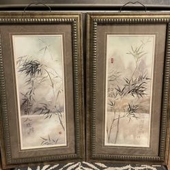 2 Antique Su Yue Lee - Bamboo Nature Impressions
