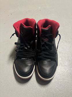 Jordan High-Top Sneakers Black Red